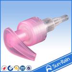 Pink and transparent Lotion Dispenser Pump top , plastic soap pump for sale