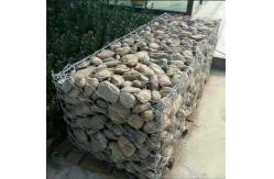 China 3.3mm Wire Hexagonal Mesh Woven Gabion Baskets For Bank Protection supplier