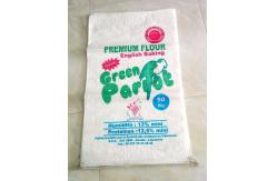 China Wheat Flour PP Woven Bag Bag 30cm - 150cm Width Polypropylene supplier