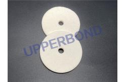 China MK8 MK9 Round Shape White Grinding Wheel for Tobacco Machinery supplier
