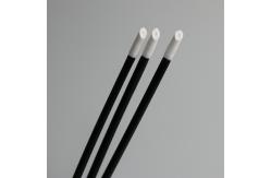 China PP Stick Beveled PU Foam Cleaning Swabs Polypropylene Handle supplier