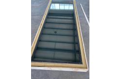 China 2.4m X 0.9m EMI RF Shielded Windows Shielding Black Brass 20MHz supplier