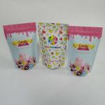 High Glossy Gravure Printing CMYK Snack Zipper Pouches for sale