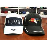 Small MOQ customized material color 6panel  embroidery logo baseball caps hats for sale