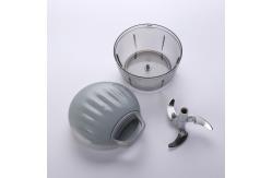 China 13*12*9CM Hand Held Vegetable Chopper With String 420 SS ABS PP supplier