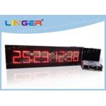 8 Digits Digital Countdown Clock Days Hours Minutes Seconds For Indoor for sale