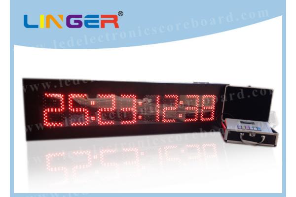 8 Digits Digital Countdown Clock Days Hours Minutes Seconds For Indoor