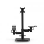 POS Machine Stand Pole Mounting Solutions  With 360° Rotatable Around Pole for sale