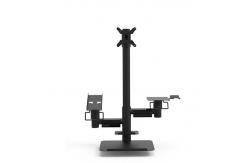 China POS Machine Stand Pole Mounting Solutions  With 360° Rotatable Around Pole supplier