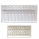Customized Wholesale Of Drug Ampoule Trays Water Injection 1ml, 2ml, 5ml, 10m PET Ampoule Trays Wholesale for sale