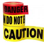 Customized PE Plastic Barrier Tape Safety Danger Caution Police Any Color for sale