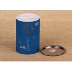 Twist  Lid Resealable Paper Tube Packaging for Flavours for sale