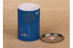 China Twist  Lid Resealable Paper Tube Packaging for Flavours supplier