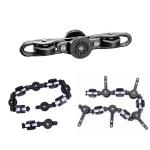 Enclosed Heavy Duty Conveyor Chain Overhead For Powder Coating Oven Line for sale