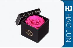 China Custom Cardboard Boxes With Lids / Handmade Florist Flower Storage Box supplier