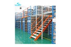 China 2000kgs Loading Industrial Mezzanine Floors Steel Platform Multi Tier Racking supplier