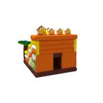 Commercial Events  Inflatable Funny Park Kids Inflatable Chicken Cartoon Bouncer With Slide Combo