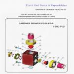 Gardner Denver PZ10 PZ11 7500PSI Drilling Rig Mud Pump Parts for sale