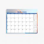 Paper Custom Wall Calendars Customizable for Company's Marketing for sale