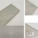 Silver color mesh Laminated Architectural Glass Interior Designing for sale