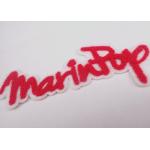 Custom Towel Embroidery Chenille Cartoon Iron On Logo Patches