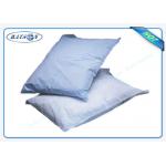 Printed Logo Airline Non Woven Fabric Bags Pillow Cover/ Headrest Cover OEM for sale