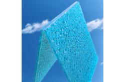 China Multicolor Enhanced Durability Polycarbonate Diamond Sheet UV Protection supplier