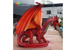 China CE  Outdoor Theme Exhibition Animatronic Dragons Life Size Dragon For Amusement Park supplier