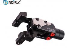 China Angular Opening Pneumatic Press Grippers Aluminum / Steel Material With Jaws supplier