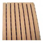 MDF Acoustic Sheets Soundproofing Sound Grooved Wood Acoustic Panels for sale