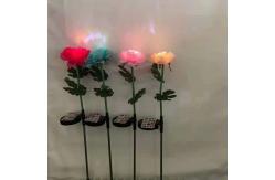 China Cri70 1m 1.2m Height Solar Flower Light For Holiday Park supplier