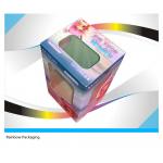 Fancy Cake Paper Packaging Boxes Recycled With Transparent Window for sale