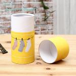 Cardboard Cylinder Paper Box Packaging Round / Customized Shape 350g for sale