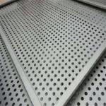 Round Hole  Aluminum Perforated Sheet Perforated Steel Sheet Q235 for sale