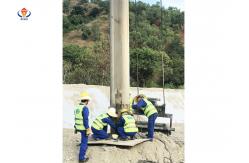 China High Efficiency 380 V Bottom Feed Vibroflot For Stone Column Engineering supplier