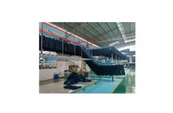 China Hanging Conveyor Transmission Roller Chain For Jeans Laundry Garment Factory supplier