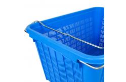 China Conveniently Designed Plastic Mesh Crate for Fresh Fruits and Vegetables supplier