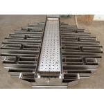 Metal Tower Internals Two Stage Trough Type Liquid Distributor for sale