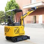 Digging Trenches Small Digger 1.8 Ton Crawler Towable Gasoline Micro Earth Moving Machinery Mini Excavator for sale