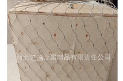 China Customization Stainless Steel Anti-theft Wire Rope Mesh Bag For Protection supplier