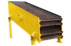 China High Efficiency Mineral Separation Equipment Vibrating Mining Screens Non Rusting supplier