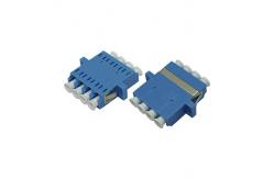 China LC UPC QUAD One Piece Adapter With Flange supplier