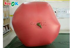 China 2m Giant Red Fruit Inflatable Apple Balloon Model For Rental Business supplier