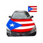 Eco - Friendly Car Engine Hood Cover Word Cup Team Flag Type Car Hood Plastic Cover for sale