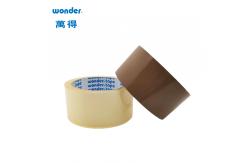 China Clear BOPP Packaging Tape 50m Length Brown Temporary Repair Use supplier