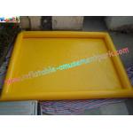 Custom 0.9MM PVC tarpaulin Inflatable Water Pool , Bumper Boat Use for sale