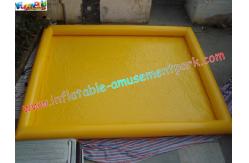 China Custom 0.9MM PVC tarpaulin Inflatable Water Pool , Bumper Boat Use supplier