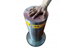 China 304SS 20m Control Automatic Driveway Bollards Dia 168mm Access Control Bollards supplier