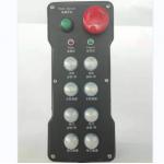 Four Button 1000m Industrial Wireless Remote Control 433MHz for sale