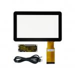 Ultra Responsive 10ms Multi Touch 8'' PCAP Screen With Tempered Glass For Industrial Control Panel for sale